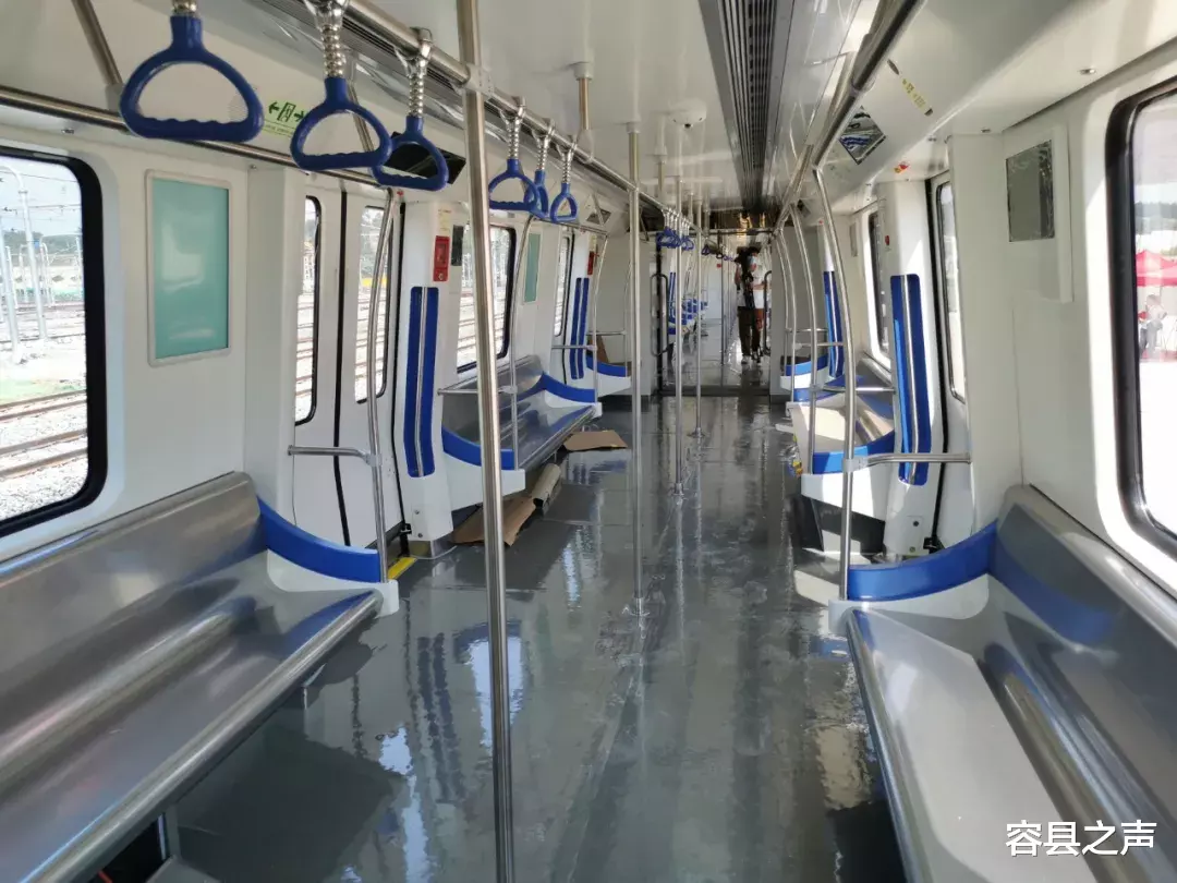 容县之声|广西南宁地铁5号线全自动驾驶列车到达南宁,快来看看“本尊”真容