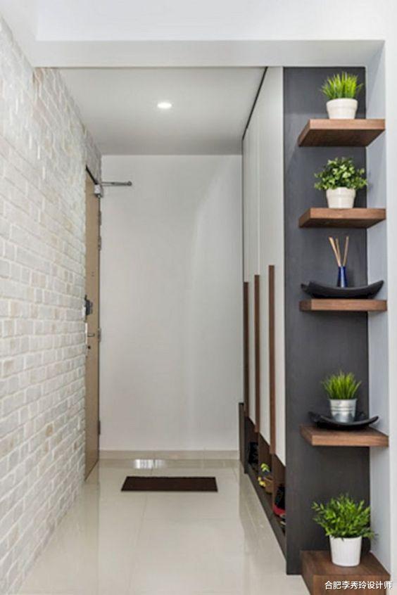 |你们忽略的玄关空间，打柜子不如尝试7个设计，发挥10倍功能性