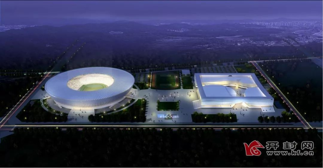 列车运行图|今天！开封市体育中心成功\加冕\！