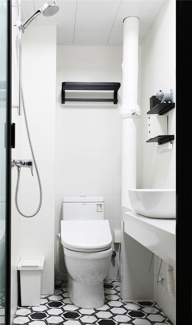 ##45㎡两居变四居,还能做到功能齐全又通透敞亮,这装修值得参考!