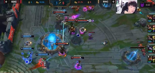 edg战队|EDG状元上单越塔单杀RNG，阿布很开心，淡淡说了一句：50万