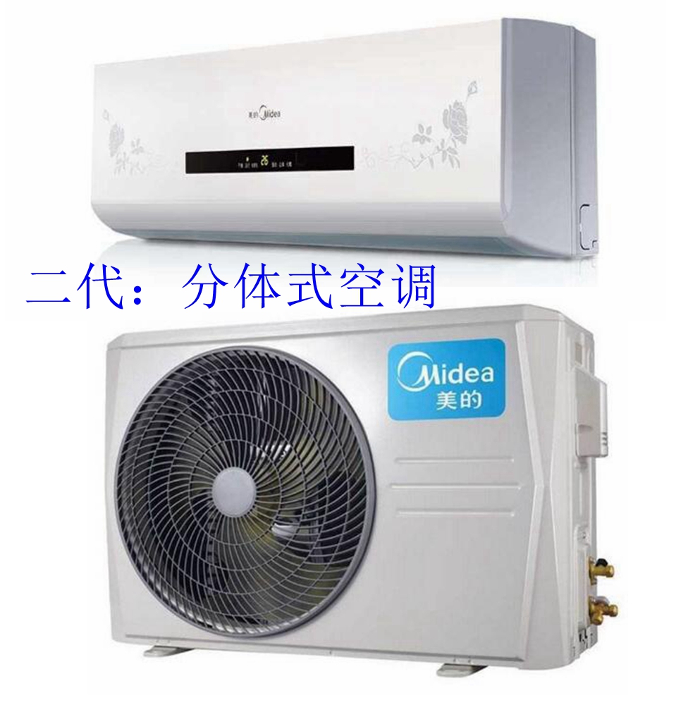 空调|空调发展迭代史,已经到了第五代,看看自己家里用的第几代空调?