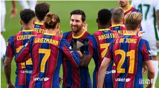 梅西|巴萨新四人组已成?西媒:梅西露出微笑!一个月前烦恼已忘了