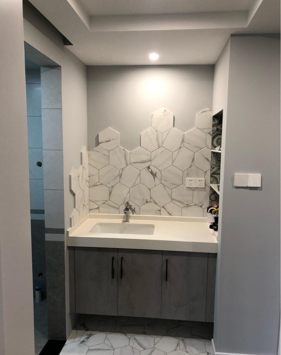 【】新房硬装结束，打扫干净很漂亮，还没有装修的业主可以作参考！