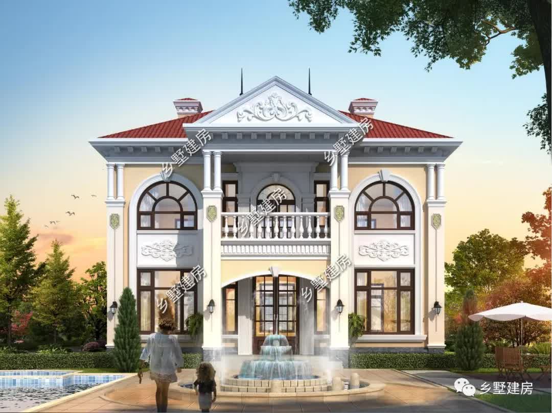 |5款农村二层小别墅，风格独特，实用有范，让人眼光一亮