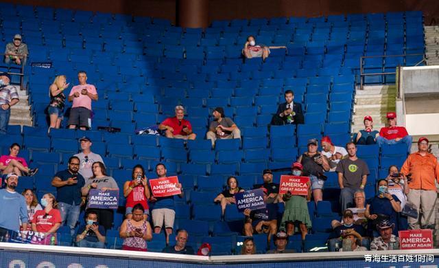 [特朗普]民众支持率大跌，竞选集会空空荡荡，特朗普愤怒下将矛头指向中国