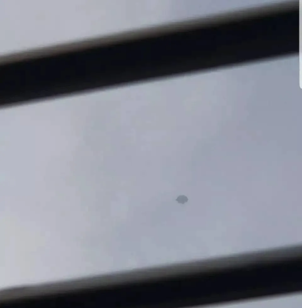 UFO|宿迁学院西面上空惊现不明飞行物