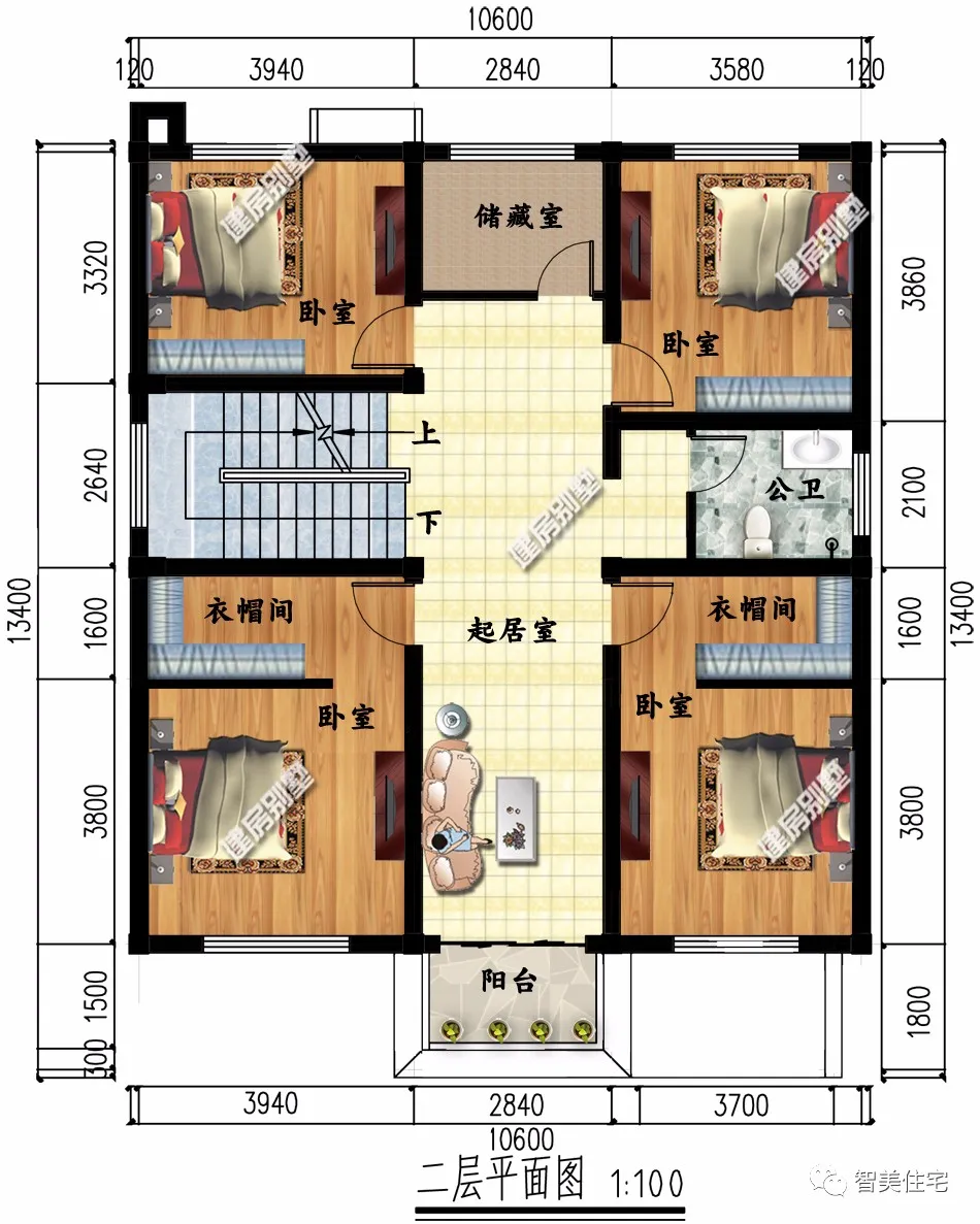 ▲建在江西农村的两栋别墅，中式和简欧风格，建新房父母以你为荣