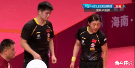 许昕|樊振东陈梦遭淘汰！许昕组合惊魂进决赛，央视嘉宾多次批评孙颖莎