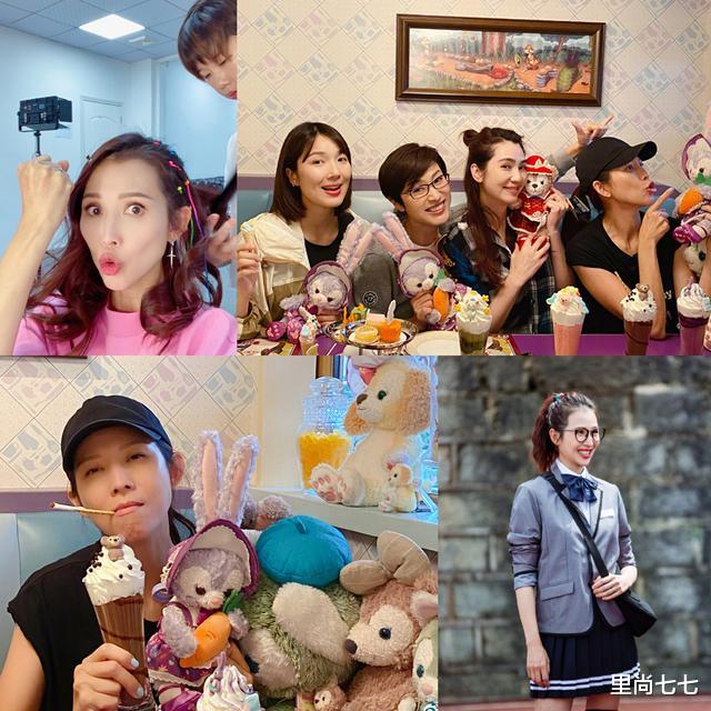 蔡少芬|蒋丽莎才34岁,脸色蜡黄身材枯瘦,同框47岁蔡少芬她却更显老