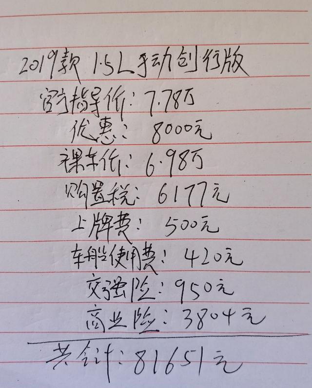 丰田威驰|威驰2019款1.5L手动创行版，落地8.1万，是丰田最便宜的三厢车