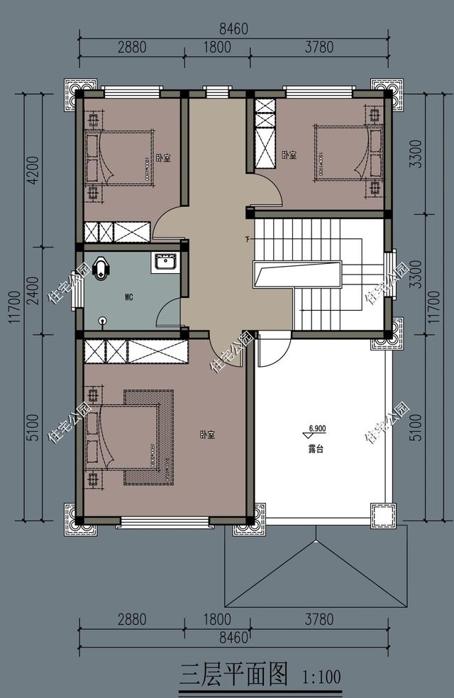 |农村自建房，宽8米深12米怎么设计比较好？