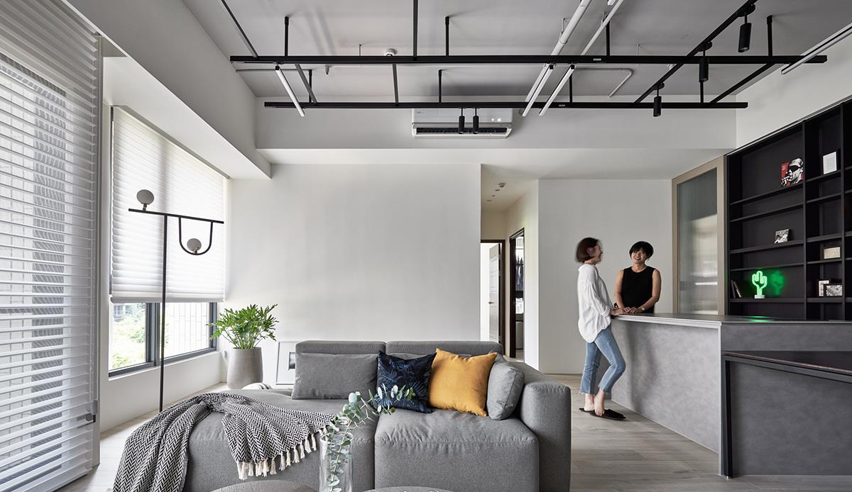 『』这是我见过最干净利落的家，99㎡，简约又高级，打造优质北欧风！