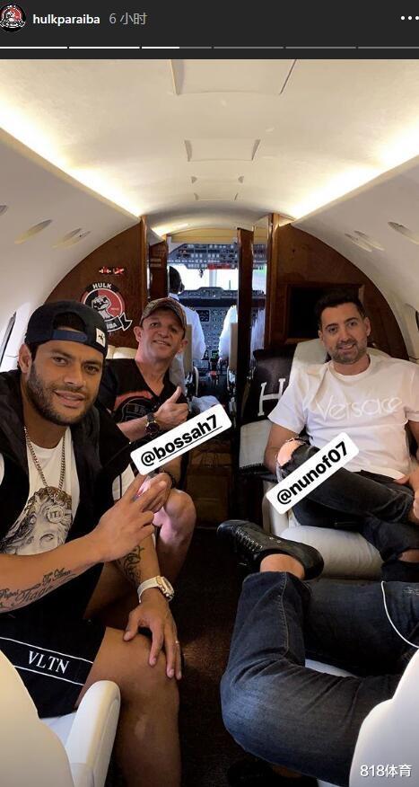 『奥斯卡』有钱!胡尔克奥斯卡包机回中国,前妻侄女同行,苏宁外援蹭飞机未果