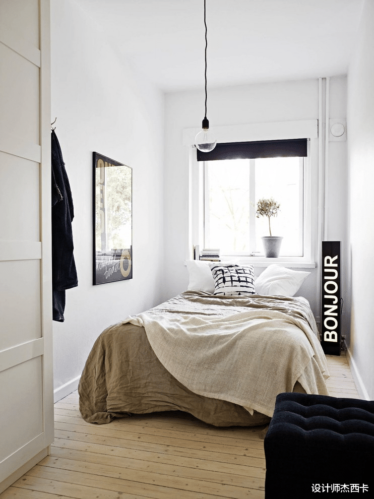 『』不做榻榻米,小卧室不足10平米怎么装修?4个办法就能让它又大又能装