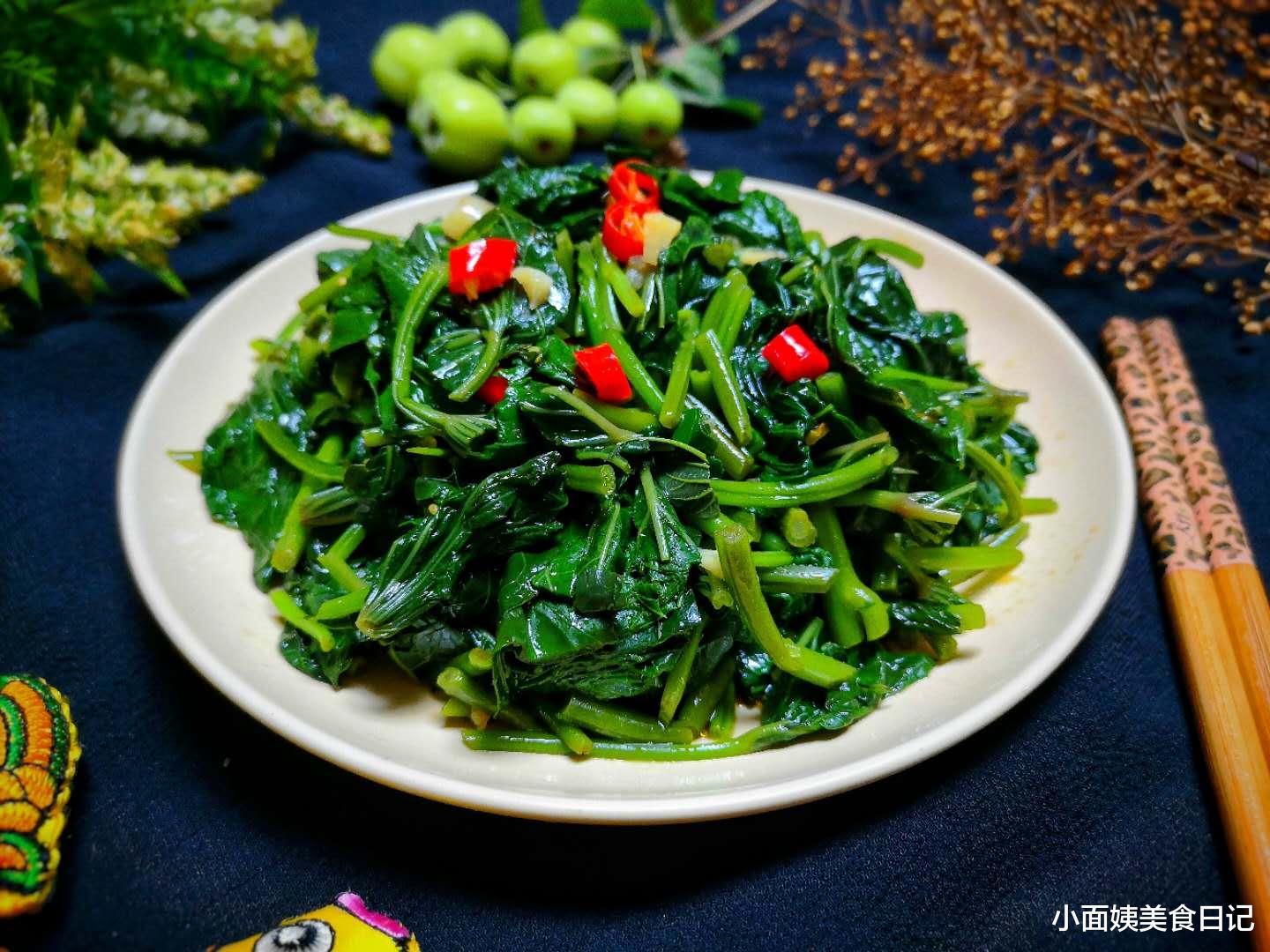 红薯|这菜农村到处是,纯天然无公害,不花一分钱,营养美味还好吃?!