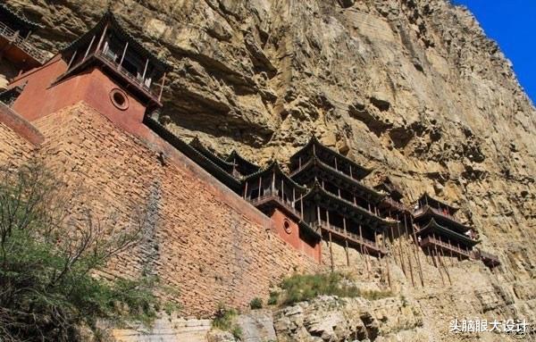 「悬空寺」全球3个“最不可思议”最的房子，第2个是我们中国的骄傲