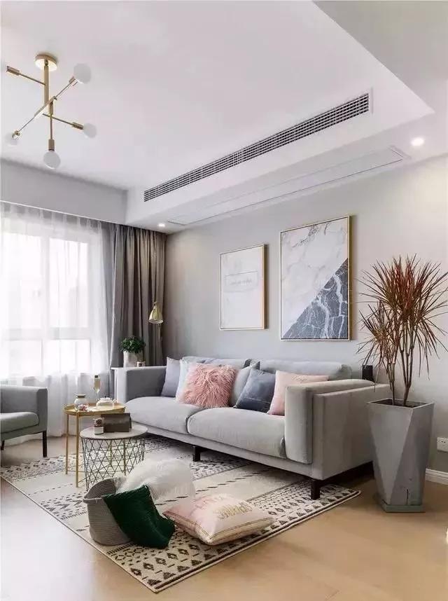 ##我见过最具实用的北欧风，108㎡客厅竟隔出10㎡的书房，太棒了！