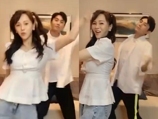 『伊能静』伊能静跳《姐姐》主题曲，秦昊舞姿比老婆还妩媚，还质疑老婆实力