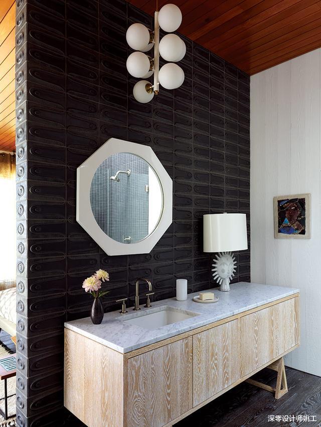 |是谁这么优秀，洗漱台下少做个储物柜，放洗衣机改梳妆，一举多得