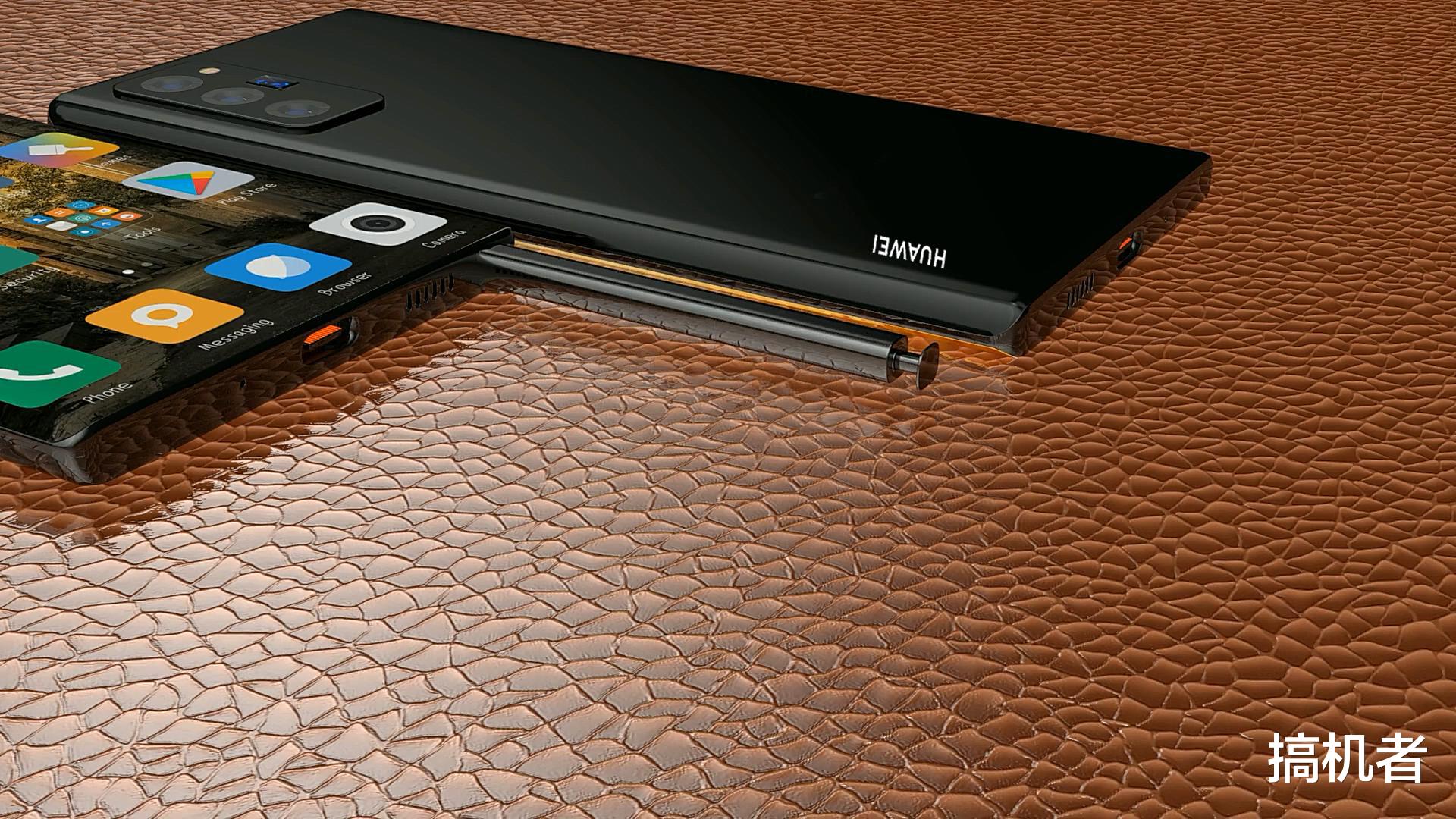 华为mate▲华为P50Pro概念图：这就是四曲真全屏，比华为Mate40更值得期待