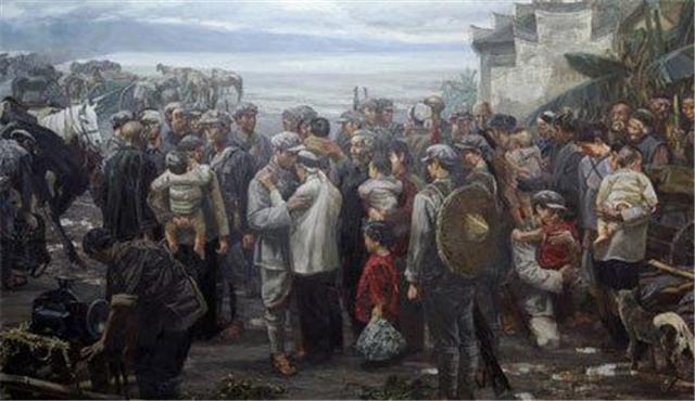 「革命」开国将军离开家乡20年，老母亲路边挂牌找人，上面写着这么一行字