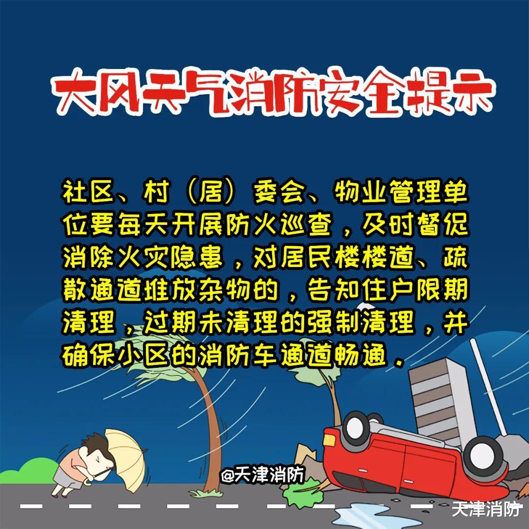 【提醒】天津陸地大風藍色預警-圖6