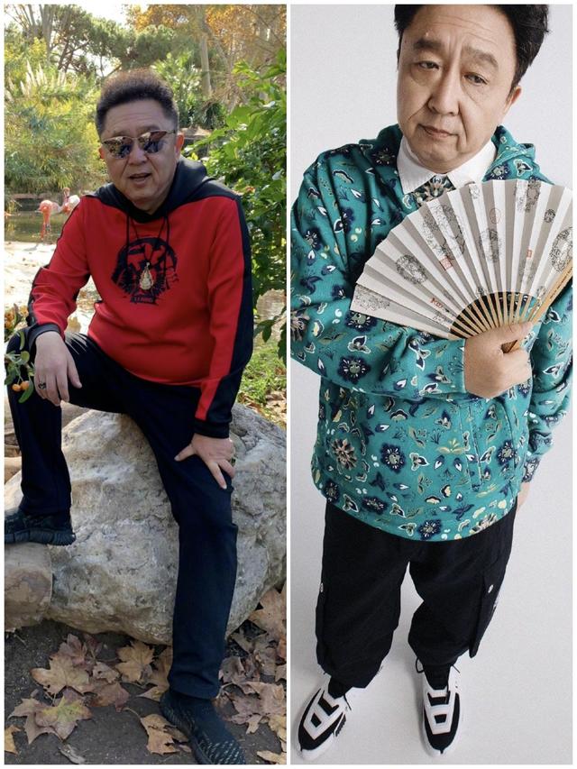穿衣搭配|于谦小10岁老婆罕见现身！跟老公穿同款衣服，短发素颜略显发福
