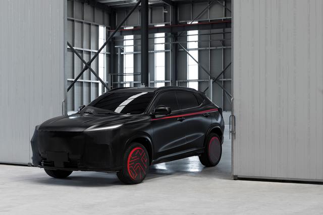 『长安汽车』匹配蓝鲸1.5T动力，长安欧尚X5谍照发布，Coupe造型很运动