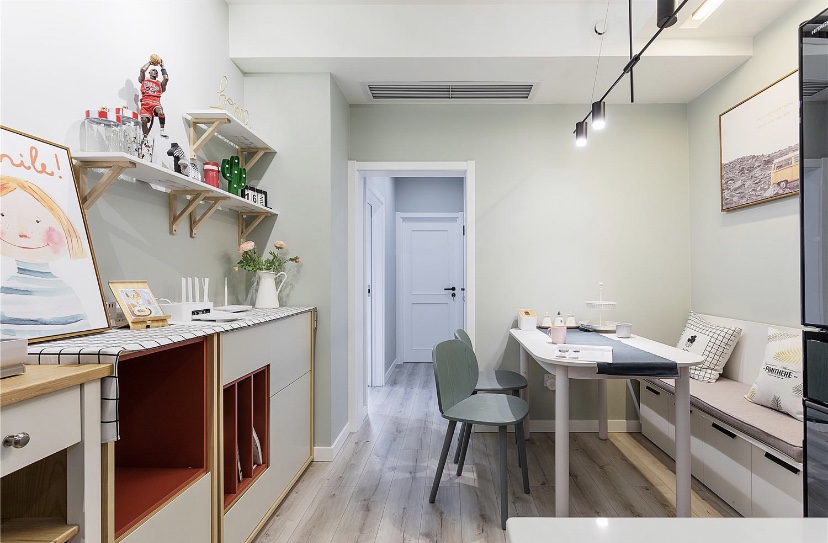 『』爱上烟火气的家，85㎡，简约却不简单，用细节表达对生活的热爱！