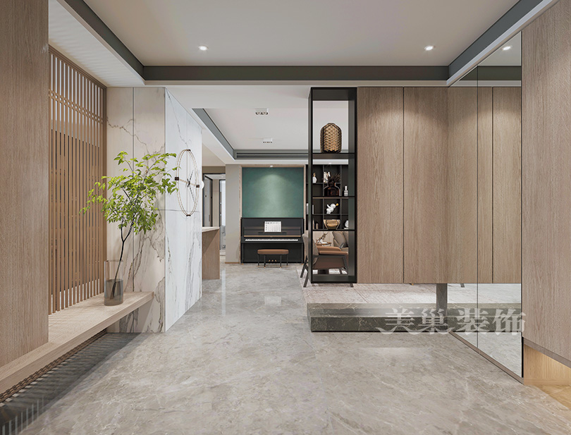 「」谁说简约不好看？160平四室两厅现代简约风格设计超有魅力