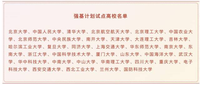 【强基计划】高考 · 帮丨关于强基计划的几点误读与提醒