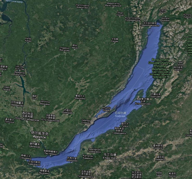 『蓝毗尼』从卫星图上看看世界著名的湖,哪个最好看?