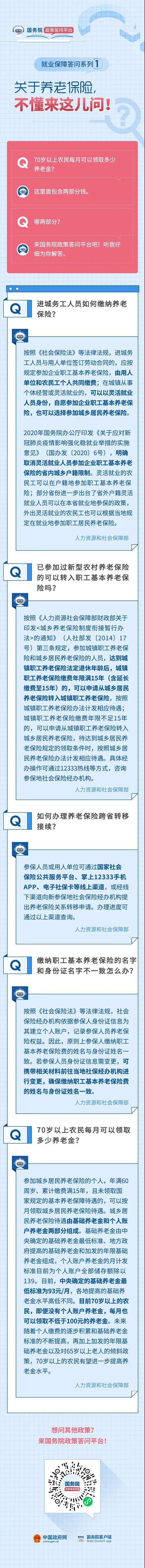 破产|养老保险跨省转移怎么办理？70岁以上农民每月可领多少养老金？