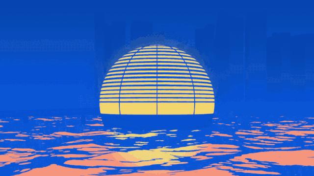 |全世界第一家漂浮在水面上的Apple Store