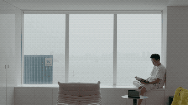 洁癖小哥的200㎡独居豪宅：智能控制家里一切，连狗都是电子的