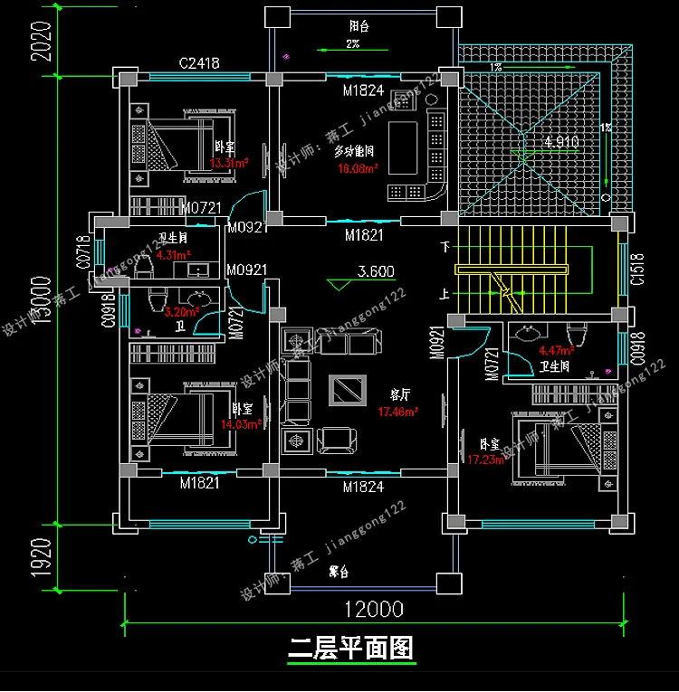 ##3款大气三层农村别墅，复式带大落地窗，这是你的梦想吗