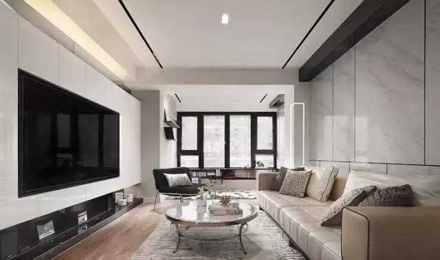 「」120㎡舒适惬意现代简约风住宅,时尚大气、有质感