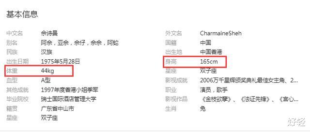 |45岁佘诗曼，体重只有88斤，吃不胖的秘诀：给体重设个上限！