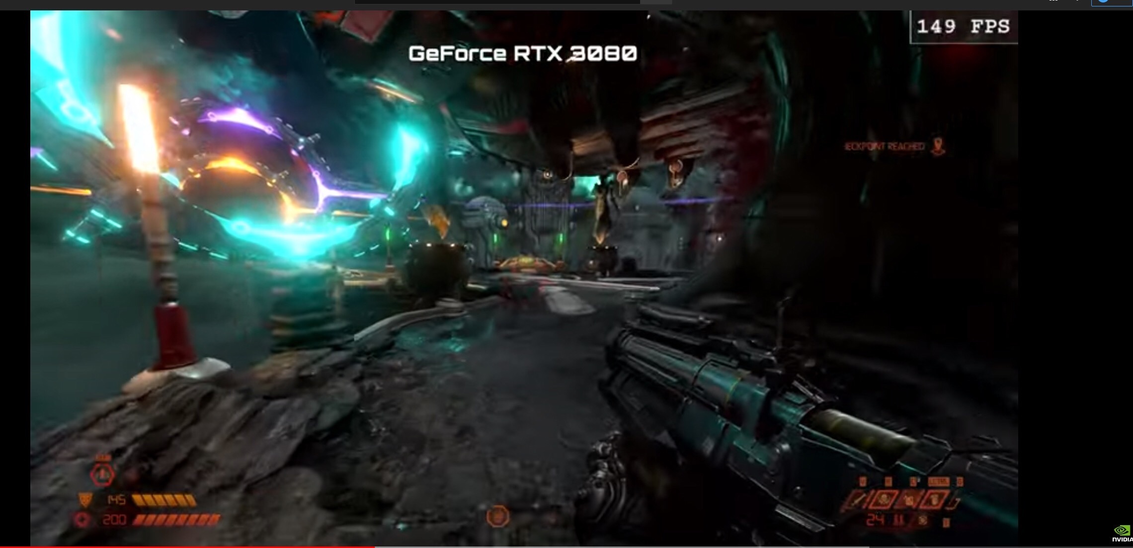 英伟达|比2080ti强多少？Nvidia首次用RTX3080演示《毁灭战士永恒》4K