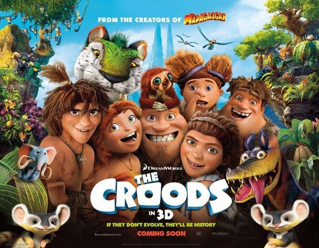 #疯狂原始人#电影《疯狂原始人》拿奖无数，诠释一部好电影该有的样子