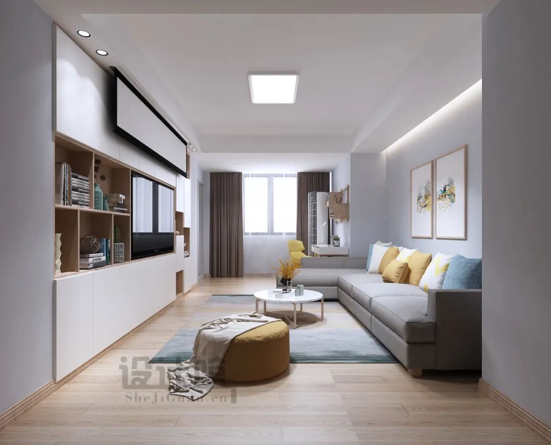 「」这些位置做柜子，实用还不占地方！别浪费每一个平方！