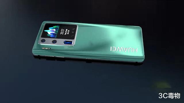「华为Mate40Pro」华为Mate40Pro概念图：正反双屏后置3摄，看完iPhone12不香了