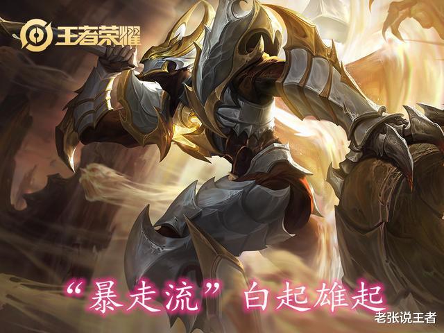 白起|版本之子“暴走流”白起雄起, 告别小短腿, 这支援速度不要太快!