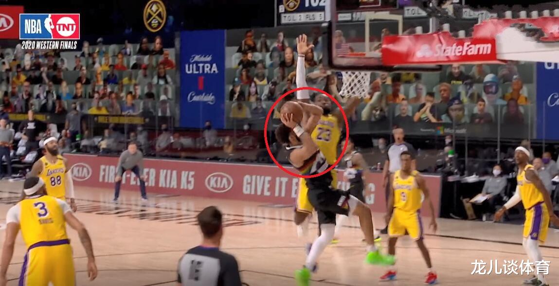穆雷|最后3分钟老詹的封盖有没有犯规？赛后穆雷回应，慢镜头很清楚