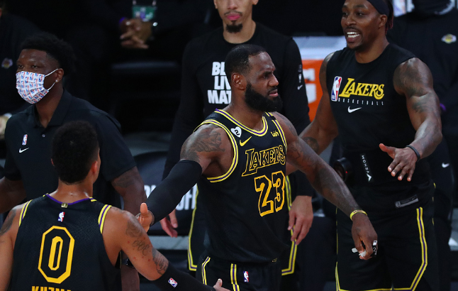 华为|泪目！詹姆斯赛后深情缅怀科比和吉安娜，浓眉哥亲承出战G5