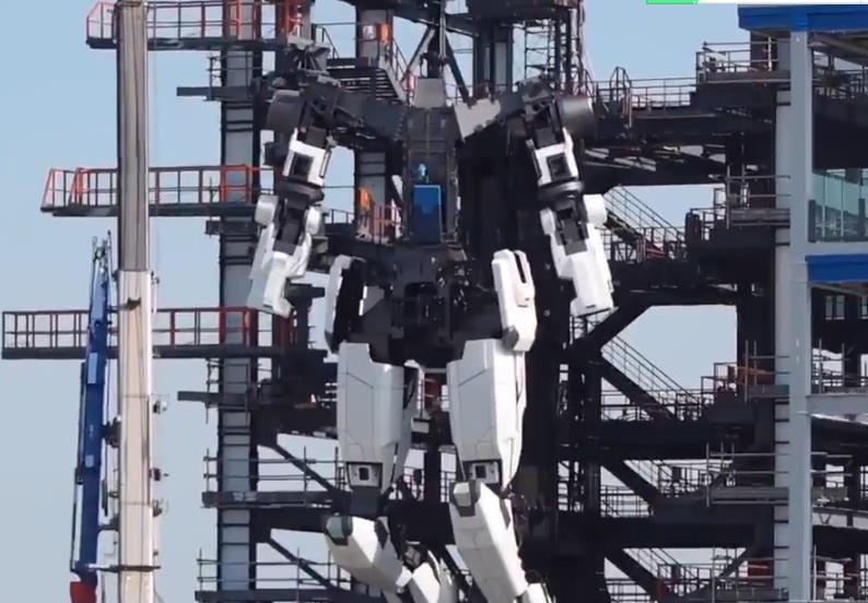 #日本#日本造出首架高达机器人，身高百米战斗力惊人，美俄惊呼野心曝光