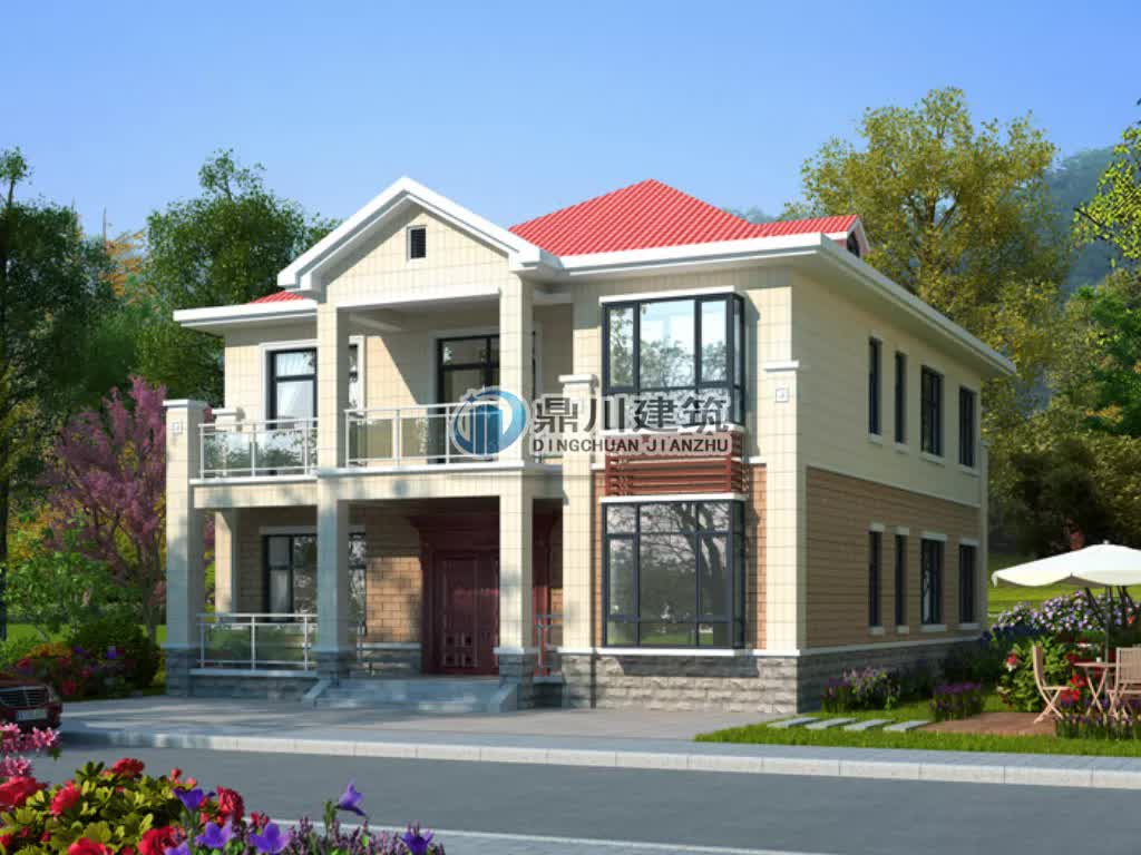 |农村建房不要老土款，这7套别墅设计，照着建村里首富看了也羡慕