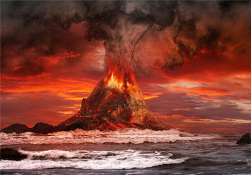 活火熔城@1816鼠年发生了什么？全球为何出现六月飞霜，20万人被活活冻死