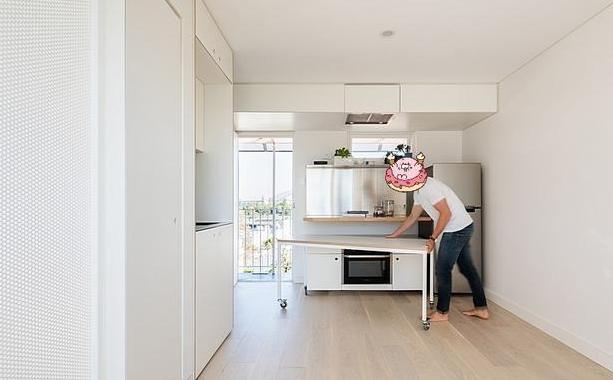 |28平米小户型装修，也能很干净整洁，空间视角很宽敞，太会收拾了